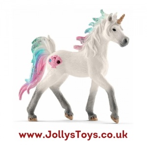 Unicorn Foal Figure